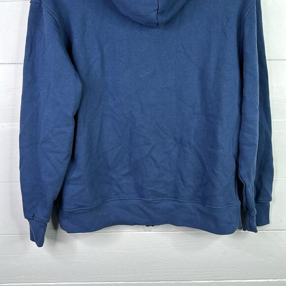PACIFIC BLUE Blue Eagle Full Zipper Hoodie Jacket Size Small - Picture 4 of 10
